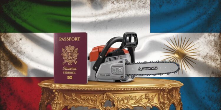 Le Président Argentin Reçoit la Nationalité Italienne - Viral Mag Javier Milei le président argentin ultralibéral vient dobtenir la nationalité italienne Découvrez les détails de cette décision controversée Viral Mag