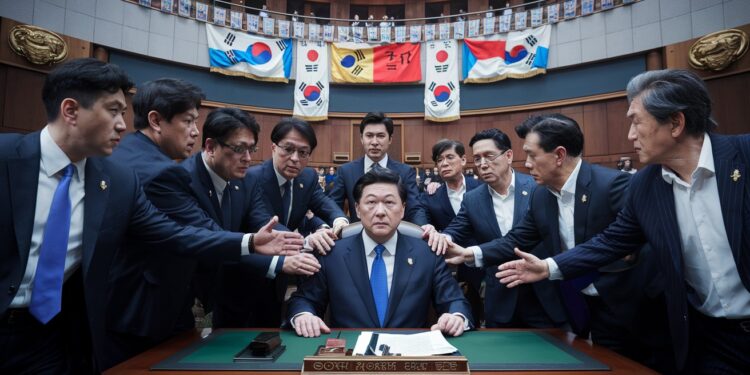 Le Président Sud-Coréen S’Excuse Mais Ne Démissionne Pas - Viral Mag Dans une allocution télévisée le Président Sud Coréen Yoon Suk Yeol a présenté ses excuses pour linstauration de la loi martiale mais na pas démissionné Viral Mag