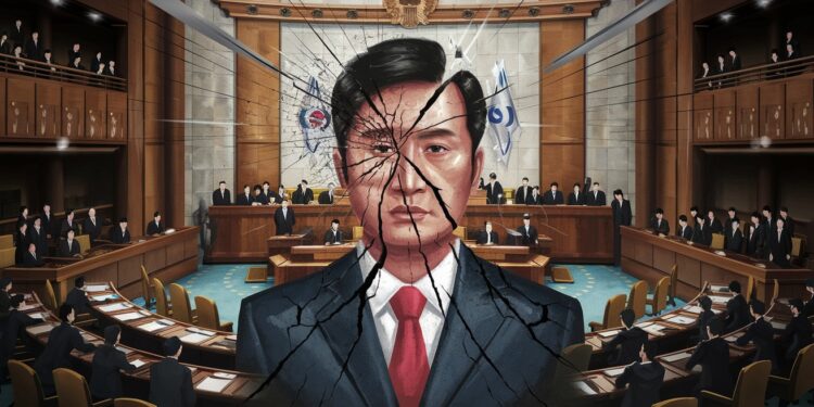 Le président Yoon Suk Yeol en grand danger après sa tentative ratée dimposer la loi martiale Son propre parti le lâche et réclame sa suspension   Viral Mag