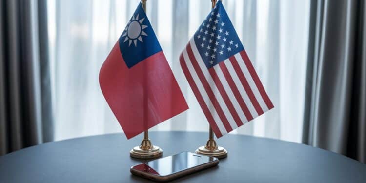 Le Président Taïwanais Appelle le Président de la Chambre des Représentants des États-Unis - Viral Mag Lors de sa tournée dans le Pacifique le dirigeant taïwanais Lai Ching te sest entretenu avec Mike Johnson le président de la Chambre des représentants des États Unis suscitant la colère de Pékin Viral Mag