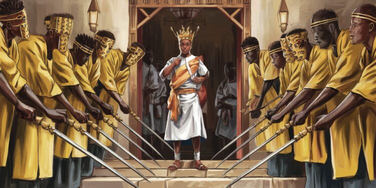 Un procès rituel fascinant au cœur du Cameroun au royaume Bamoun Un jeune roi prêt à défendre son titre lors du Nguon désormais reconnu comme patrimoine immatériel de lhumanité par lUnesco   Viral Mag