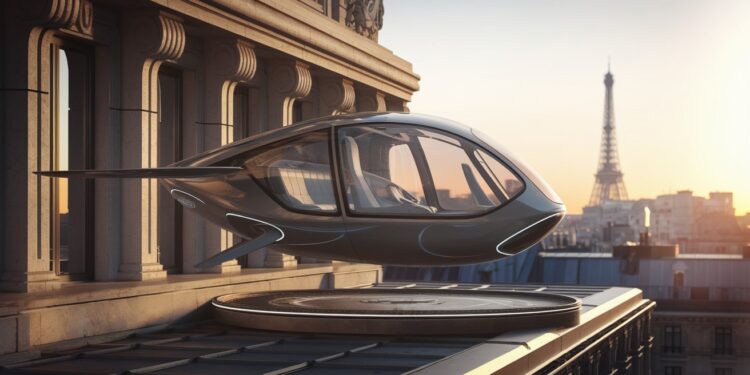 Le lancement très attendu des taxis volants à Paris est repoussé au delà de 2024 Découvrez les raisons de ce report et les prochaines étapes clés   Viral Mag