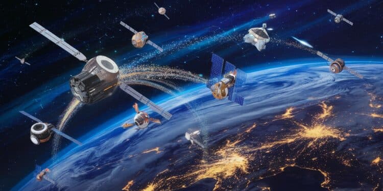 Le Projet Iris² : L’UE Défie Elon Musk Dans l’Internet Spatial - Viral Mag LUnion Européenne lance son ambitieux projet Iris² pour concurrencer Starlink dElon Musk Découvrez les détails de cette constellation de satellites révolutionnaire   Viral Mag