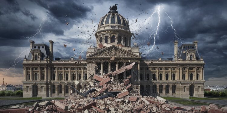 Le Règne Du Vide Politique : La Dissolution Comme Seul Horizon ? - Viral Mag La France semble plongée dans une crise politique sans précédent Alors que la dissolution de lAssemblée nationale apparaît inéluctable le vide politique règne en maître Décryptage Viral Mag