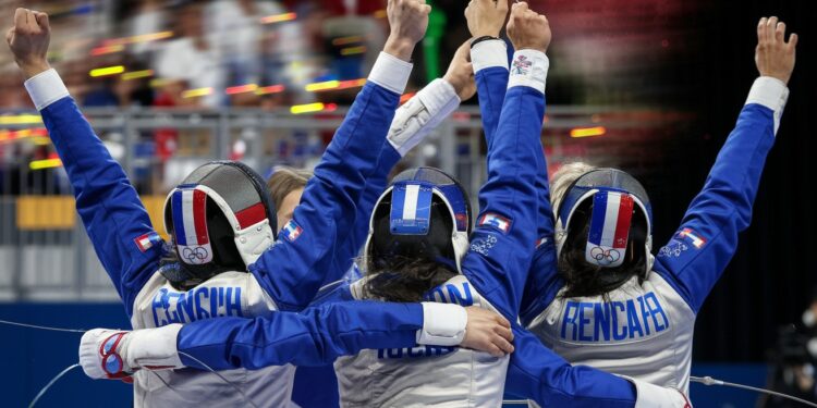 En route vers Paris 2024 les fleurettistes tricolores ont décroché une nouvelle médaille de bronze lors de la 2ème manche de la Coupe du monde au Japon   Viral Mag