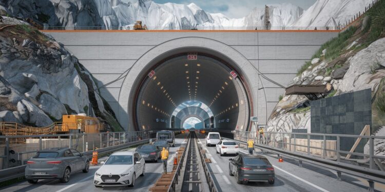 Après 15 semaines de travaux intenses le tunnel du Mont Blanc reprend du service ce lundi à 22h Une réouverture très attendue pour cet axe clé entre la France et lItalie   Viral Mag