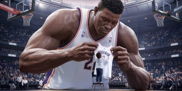 L’échange de maillots insolite entre Victor Wembanyama et un jeune fan - Viral Mag Victor Wembanyama la nouvelle star des San Antonio Spurs vient de vivre un moment touchant avec un jeune supporter lors dun match Viral Mag