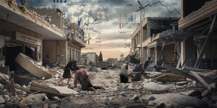 L’Économie Palestinienne Ravagée Par Le Conflit à Gaza - Viral Mag Léconomie palestinienne est dévastée par le conflit à Gaza selon un rapport de la Banque mondiale Effondrement du PIB inflation galopante insécurité alimentaire extrême Viral Mag