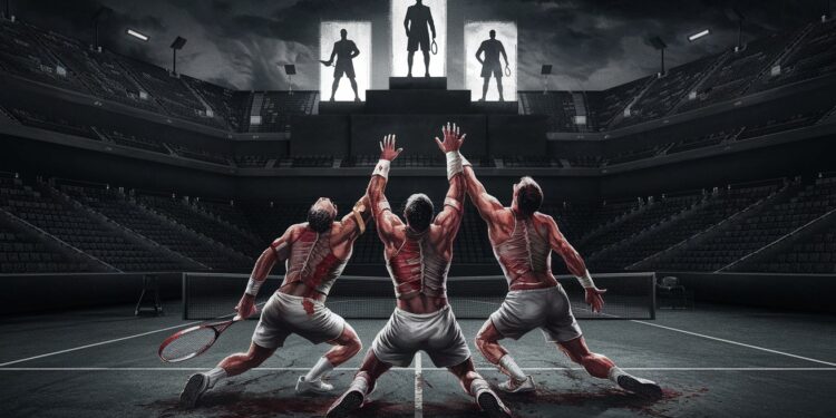 L’empreinte douloureuse des sacrifices des stars du tennis - Viral Mag Des carrières brisées pour rivaliser avec le Big 3 Plongez dans les défis de Thiem Murray et Del Potro face aux légendaires Nadal Federer et Djokovic Viral Mag