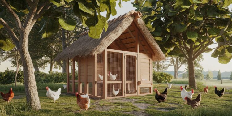 Les Bienfaits Insoupçonnés de Planter des Arbres Près du Poulailler - Viral Mag Découvrez comment planter des arbres près du poulailler peut améliorer le bien être de vos poules Nos conseils pour créer un environnement optimal Viral Mag