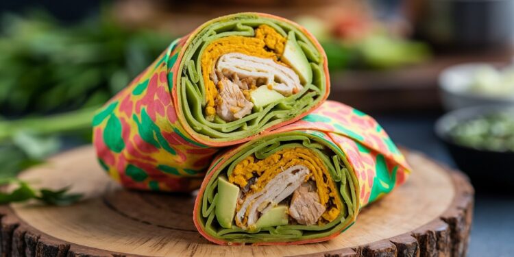 Les Bienfaits Insoupçonnés du Curcuma dans un Wrap Poulet-Avocat - Viral Mag Découvrez comment le curcuma associé au poulet et à lavocat dans un délicieux wrap combat linflammation et booste votre santé    Viral Mag