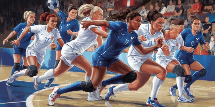 Les Bleues Triomphent Face à la Roumanie à l’Euro de Handball 2024 - Viral Mag Malgré un début de match difficile léquipe de France féminine de handball simpose 30 25 contre la Roumanie lors de son premier match du tour principal de lEuro 2024 à Debrecen Découvrez les temps forts de cette rencontre cruciale   Viral Mag