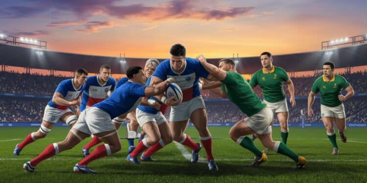 Les Bleus champions olympiques s’inclinent en finale du tournoi du Cap - Viral Mag Après une superbe épopée les champions olympiques de rugby à 7 ont dû savouer vaincus face aux Sud Africains sur leurs terres Revivez ce final haletant Viral Mag