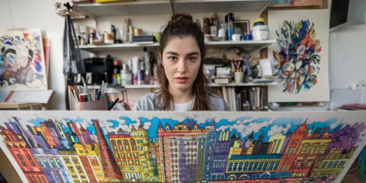 Les Coulisses Fascinantes du Monde de l’Art Londonien des Années 80 - Viral Mag Plongez dans lunivers captivant de la scène artistique londonienne des années 80 à travers le premier roman graphique de Lizzy Stewart Viral Mag