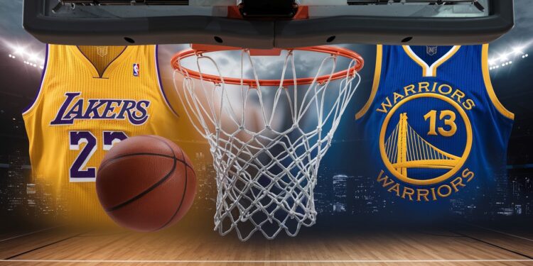 Les Lakers Triomphent dans les Dernières Secondes à Golden State - Viral Mag Malgré labsence dAnthony Davis et la menace de Stephen Curry les Lakers simposent sur le fil face aux Warriors grâce à un lay up décisif dAustin Reaves Viral Mag