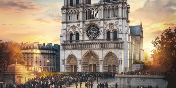 La réouverture émouvante de Notre Dame après 5 ans de travaux porte des messages forts sur le féminin et la spiritualité Un moment historique à découvrir   Viral Mag