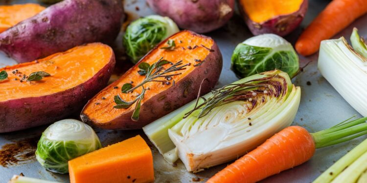 Les Meilleurs Légumes Rôtis Anti-Inflammatoires à Préparer - Viral Mag Découvrez notre délicieuse recette de légumes rôtis anti inflammatoires faciles à préparer et parfaits pour accompagner tous vos plats Viral Mag