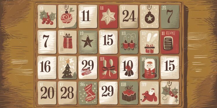 Découvrez les origines captivantes du calendrier de lAvent une tradition chrétienne née au 19ème siècle qui sest peu à peu démocratisée   Viral Mag