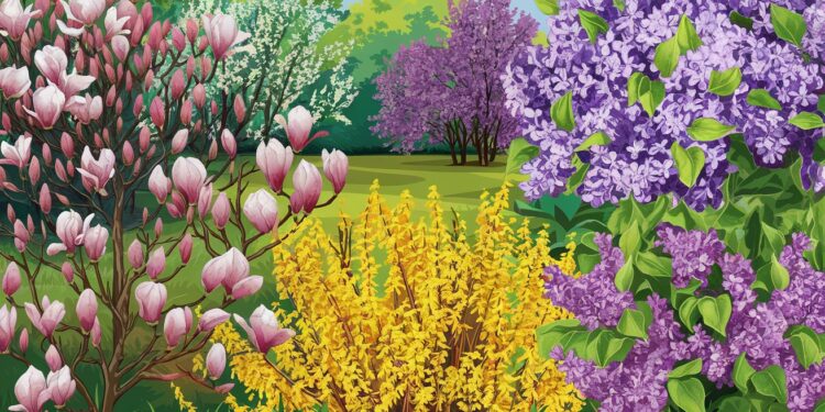 Les Premiers Arbustes Printaniers pour Égayer Votre Jardin - Viral Mag Découvrez les arbustes à floraison précoce qui apporteront couleurs et vie à votre jardin dès les premiers jours du printemps Viral Mag