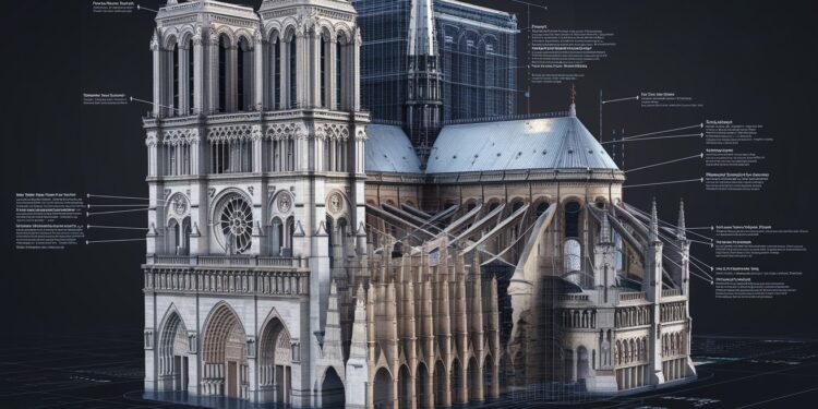 Les Secrets de la Renaissance de Notre-Dame Révélés par la Technologie - Viral Mag Plongez dans les coulisses de la restauration de Notre Dame où les prouesses technologiques donnent vie à un chef dœuvre architectural Viral Mag