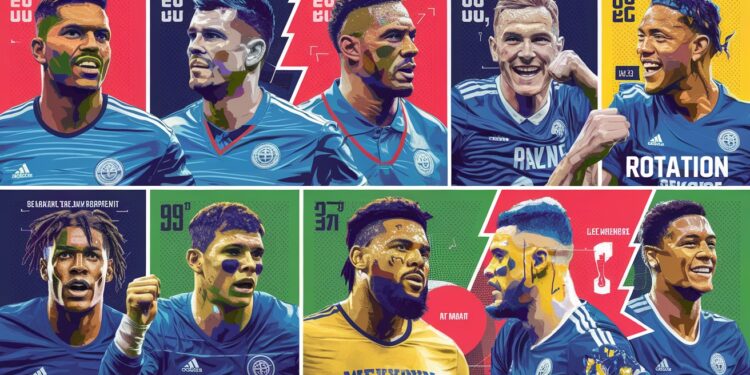 Les secrets du turnover gagnant de Lille en Ligue des Champions - Viral Mag Lille brille en Ligue des Champions avec un turnover maîtrisé Comment leur coach gère t il rotation et cohésion Les dessous dune stratégie payante Viral Mag