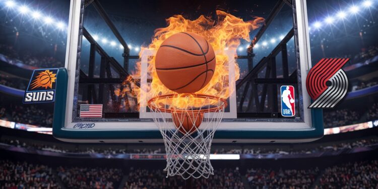 Les Suns de Phoenix écrasent les Blazers de Portland 116-109 en NBA - Viral Mag Dans un match épique les Phoenix Suns ont dominé les Portland Trail Blazers 116 109 Découvrez les moments clés de cette rencontre palpitante   Viral Mag