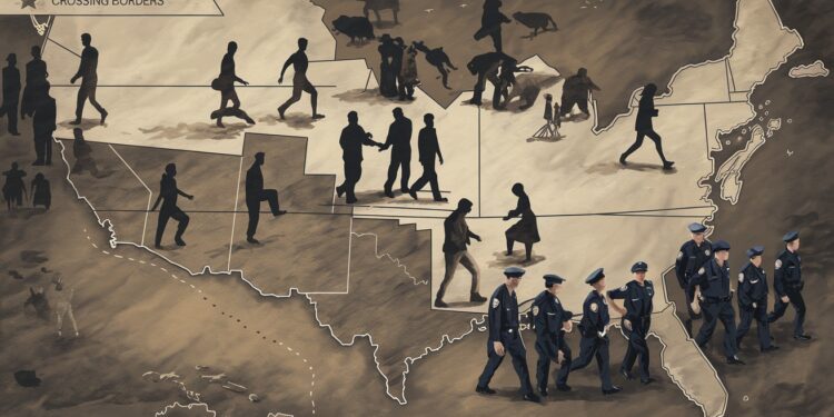 L’Expulsion Massive de Migrants Illégaux par les États-Unis - Viral Mag Les États Unis ont renvoyé plus de 270 000 migrants illégaux en un an un record décennal Limpact économique et les projets de Trump inquiètent Viral Mag
