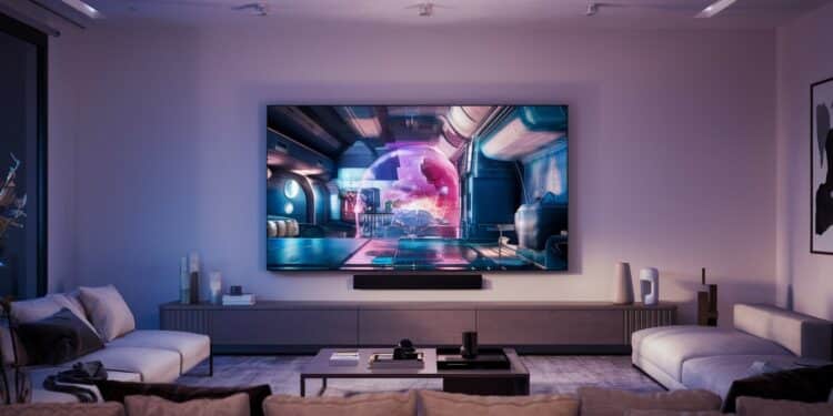 LG OLED65G4 : L’OLED Evo Révolutionne Votre Expérience TV - Viral Mag Découvrez le LG OLED65G4 la TV OLED Evo qui transforme votre salon en salle de cinéma Des noirs profonds des couleurs éclatantes et une réactivité bluffante pour une immersion totale Viral Mag