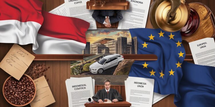 L’Indonésie et l’UE s’affrontent à l’OMC sur les acides gras - Viral Mag Un conflit commercial opposant lIndonésie à lUE sur les mesures antidumping appliquées aux acides gras va être tranché par lOMC Découvrez les enjeux de ce litige Viral Mag