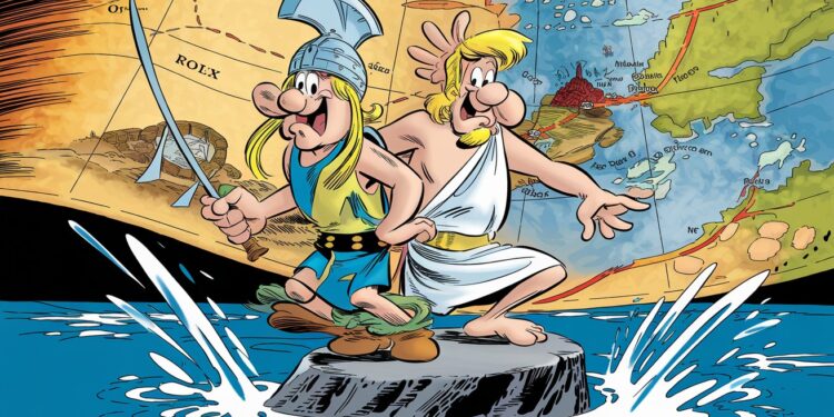 L’Irréductible Aventure d’Astérix Continue en 2025 - Viral Mag Le prochain album dAstérix arrivera en 2025  Découvrez les premières infos exclusives sur cette nouvelle aventure signée Fabcaro et Conrad   Viral Mag