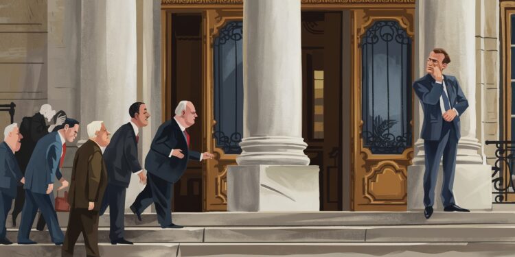 Après une courte trêve pour la réouverture de Notre Dame Emmanuel Macron reprend ses consultations pour nommer un nouveau Premier ministre Son camp le presse dagir vite   Viral Mag