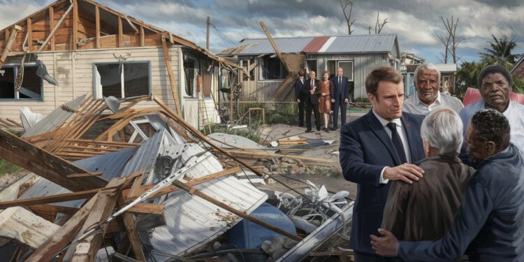 Macron Affronte La Détresse à Mayotte Après Le Cyclone Chido - Viral Mag Emmanuel Macron a quitté Mayotte après avoir été confronté à la profonde détresse des habitants suite au passage dévastateur du cyclone Chido Viral Mag