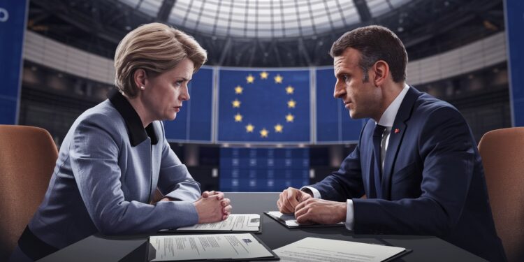Macron Réaffirme son Opposition à l’Accord UE-Mercosur « Inacceptable en l’État » - Viral Mag Emmanuel Macron maintient sa position contre laccord commercial UE Mercosur lors dun échange avec Ursula von der Leyen le qualifiant dinacceptable en létat pour la France Viral Mag