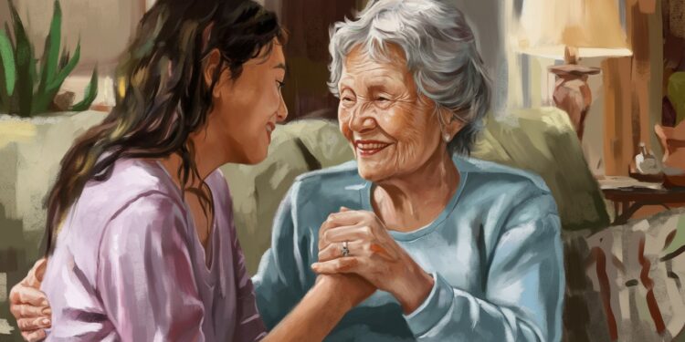 Maintien à domicile : le dévouement d’une fille pour sa mère de 101 ans - Viral Mag Découvrez lhistoire touchante de Viviane qui organise avec dévouement le maintien à domicile de sa mère Maria âgée de 101 ans Un témoignage inspirant Viral Mag