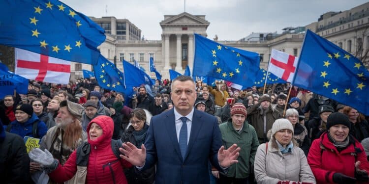 Manifestations Pro-Européennes en Géorgie: Le Gouvernement Fait Volte-Face - Viral Mag Malgré les manifestations massives le Premier ministre géorgien promet de poursuivre les efforts pour rejoindre lUE Un revirement inattendu qui soulève des questions Viral Mag
