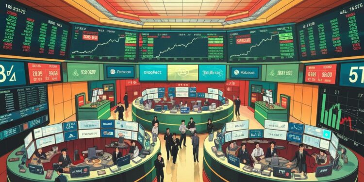 Marchés asiatiques optimistes suite au recul des craintes inflationnistes - Viral Mag Les marchés asiatiques rebondissent soulagés par le ralentissement de linflation aux États Unis Découvrez les perspectives économiques Viral Mag