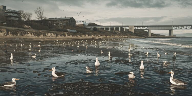 Marée Noire en Crimée : Anapa en État d’Urgence - Viral Mag La ville russe dAnapa placée en état durgence suite au naufrage de deux pétroliers ayant pollué 30 km de plages Mobilisation pour nettoyer Viral Mag