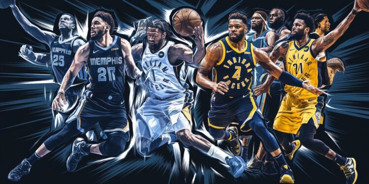 Match Explosif Entre Les Grizzlies De Memphis Et Les Pacers De L’Indiana - Viral Mag Les Grizzlies de Memphis affrontent les Pacers de lIndiana dans un match NBA très attendu ce dimanche Qui lemportera dans ce duel au sommet Viral Mag