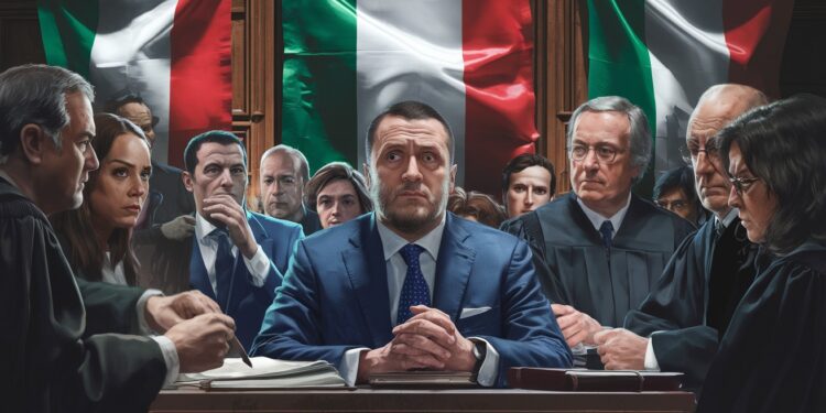 Matteo Salvini Risque 6 Ans de Prison Pour Avoir Bloqué des Migrants en Mer - Viral Mag Le vice premier ministre italien Matteo Salvini attend le verdict dans son procès pour séquestration de migrants Il risque jusquà 6 ans de prison Viral Mag