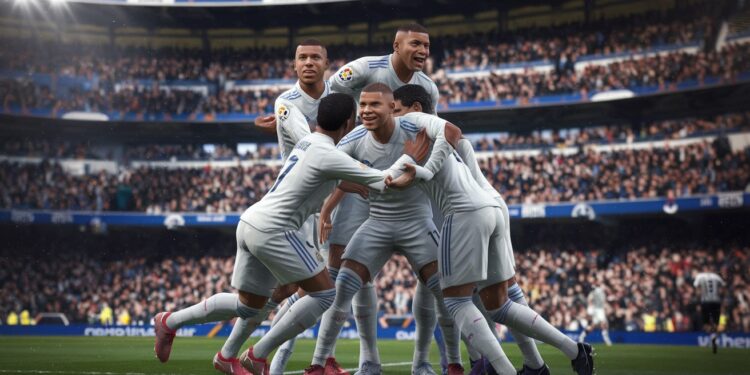 Mbappé Propulse le Real Madrid Vers la Finale de la Coupe Intercontinentale - Viral Mag Kylian Mbappé et le Real Madrid se qualifient pour la finale de la Coupe Intercontinentale après une victoire convaincante contre Pachuca Le attaquant français a brillé lors de son retour au Qatar Viral Mag