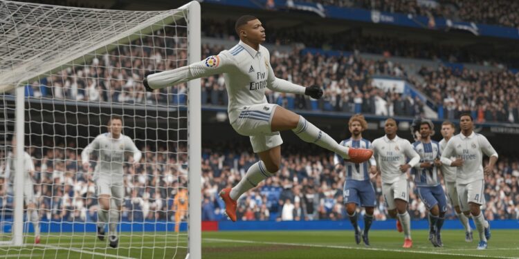 Mbappé Retrouve Le Chemin Des Filets Dans Une Large Victoire Du Real Madrid - Viral Mag Kylian Mbappé inscrit un but salvateur pour le Real Madrid dans un match crucial Découvrez les détails de ce match à enjeu et le renouveau madrilène Viral Mag