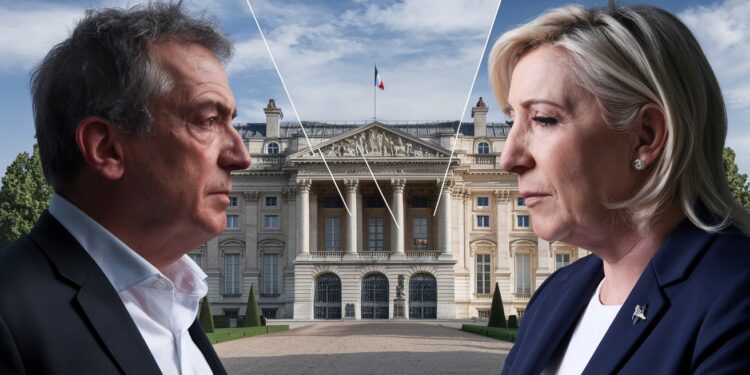 Mélenchon et Le Pen : Deux Visions Opposées Qui Domineront la Prochaine Présidentielle ? - Viral Mag Les Insoumis et le RN seront ils les deux seules offres politiques crédibles lors de la présidentielle anticipée Analyse dun duel annoncé Viral Mag
