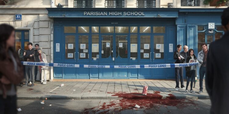 Meurtre choquant d’un ado de 16 ans devant le lycée parisien Rodin - Viral Mag Incrédulité à Paris après le meurtre à larme blanche dun adolescent de 16 ans devant le lycée Rodin Lhypothèse dune rixe entre bandes est privilégiée Viral Mag