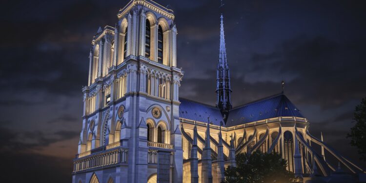 Mgr Laurent Ulrich : Notre-Dame, Une Vocation Mondiale Depuis L’incendie - Viral Mag Mgr Laurent Ulrich se confie sur Notre Dame après lincendie Absence du pape rôle dEmmanuel Macron entrée payante  larchevêque sexprime avant la réouverture   Viral Mag
