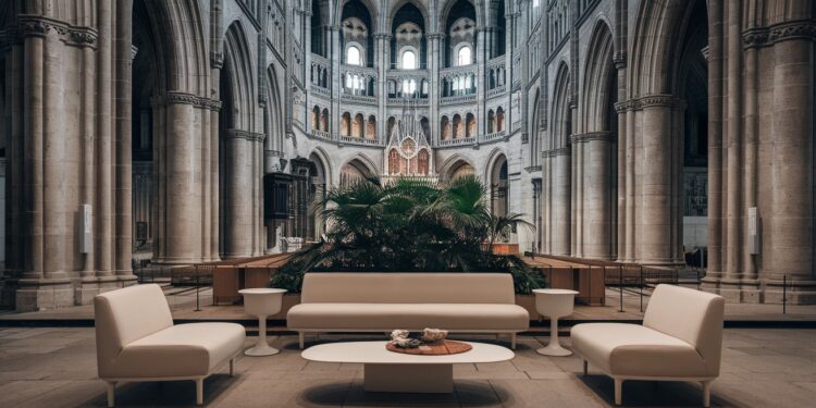 Mobilier Design à Notre-Dame : Un Choix Controversé - Viral Mag La rénovation intérieure de Notre Dame suscite la polémique avec un mobilier moderne éloigné de lesprit gothique Découvrez les détails du projet Viral Mag