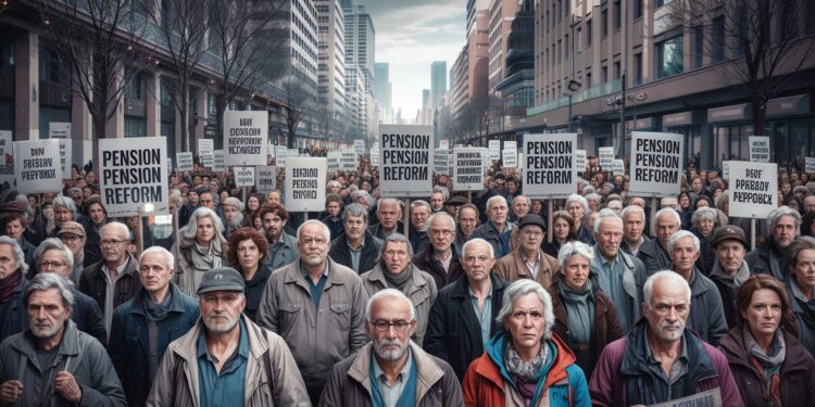 Mobilisation massive des retraités pour défendre leurs pensions - Viral Mag Manifestations dans toute la France ce mardi les retraités réclament une revalorisation juste de leurs pensions au 1er janvier 2025 Viral Mag