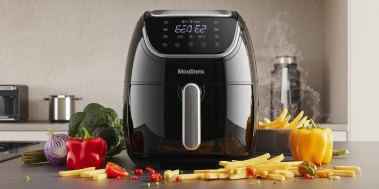 Moulinex Easy Fry Dual : La Friteuse Sans Huile à Prix Cassé pour le Black Friday - Viral Mag Préparez vous à révolutionner votre cuisine avec la friteuse sans huile Moulinex Easy Fry Dual en promo Black Friday Fini les galères bonjour les repas sains et gourmands    Viral Mag