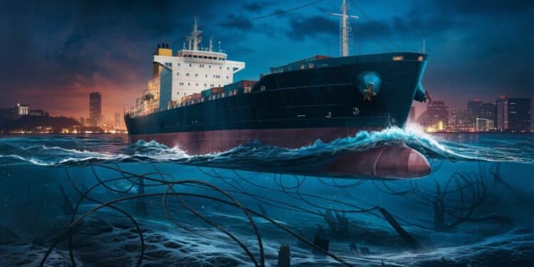 Un cargo chinois soupçonné dêtre impliqué dans la rupture de deux câbles en mer Baltique a quitté les eaux danoises Les autorités enquêtent sur son rôle potentiel   Viral Mag