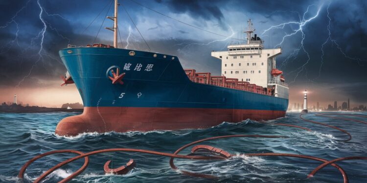 Navire Chinois Suspecté de Sabotage : Pékin Bloque l’Enquête - Viral Mag Un cargo chinois soupçonné davoir saboté des câbles dans la mer Baltique interdit laccès aux enquêteurs Pékin nie toute implication Viral Mag