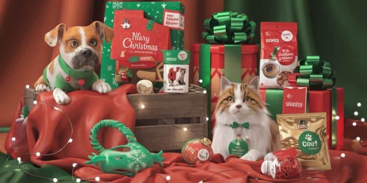 Noël 2022 : Gâter son chien et son chat, une tendance en hausse - Viral Mag Les animaux de compagnie ne sont pas en reste pour Noël Découvrez les dernières tendances pour gâter votre chien ou votre chat en cette fin dannée Viral Mag
